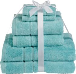 HOME - Zero Twist 6 Piece - Towel Bale - Duck Egg